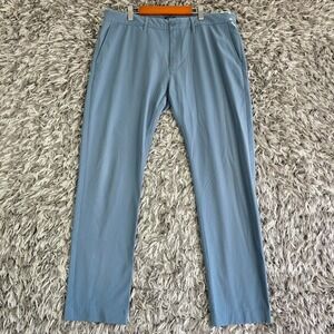J.Crew Flex Slim Fit Performance Pants Mens 34x30 Slate Blue Chino Trousers